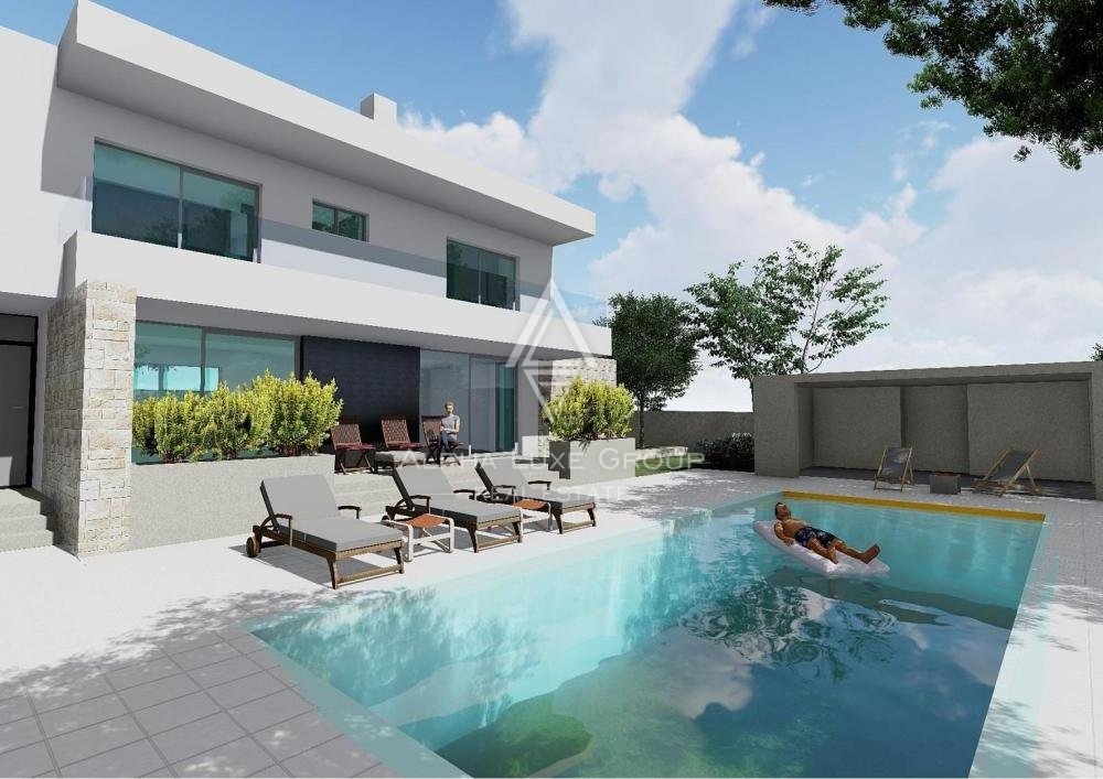 Nuova casa moderna con piscina, Istria, Svetvinčenat