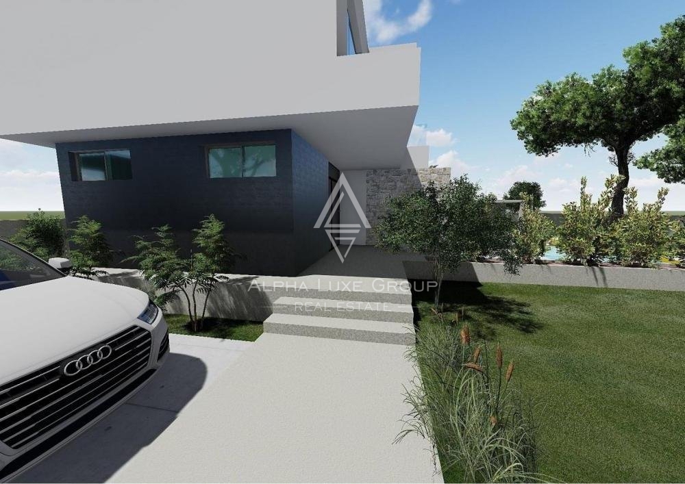 Nuova casa moderna con piscina, Istria, Svetvinčenat