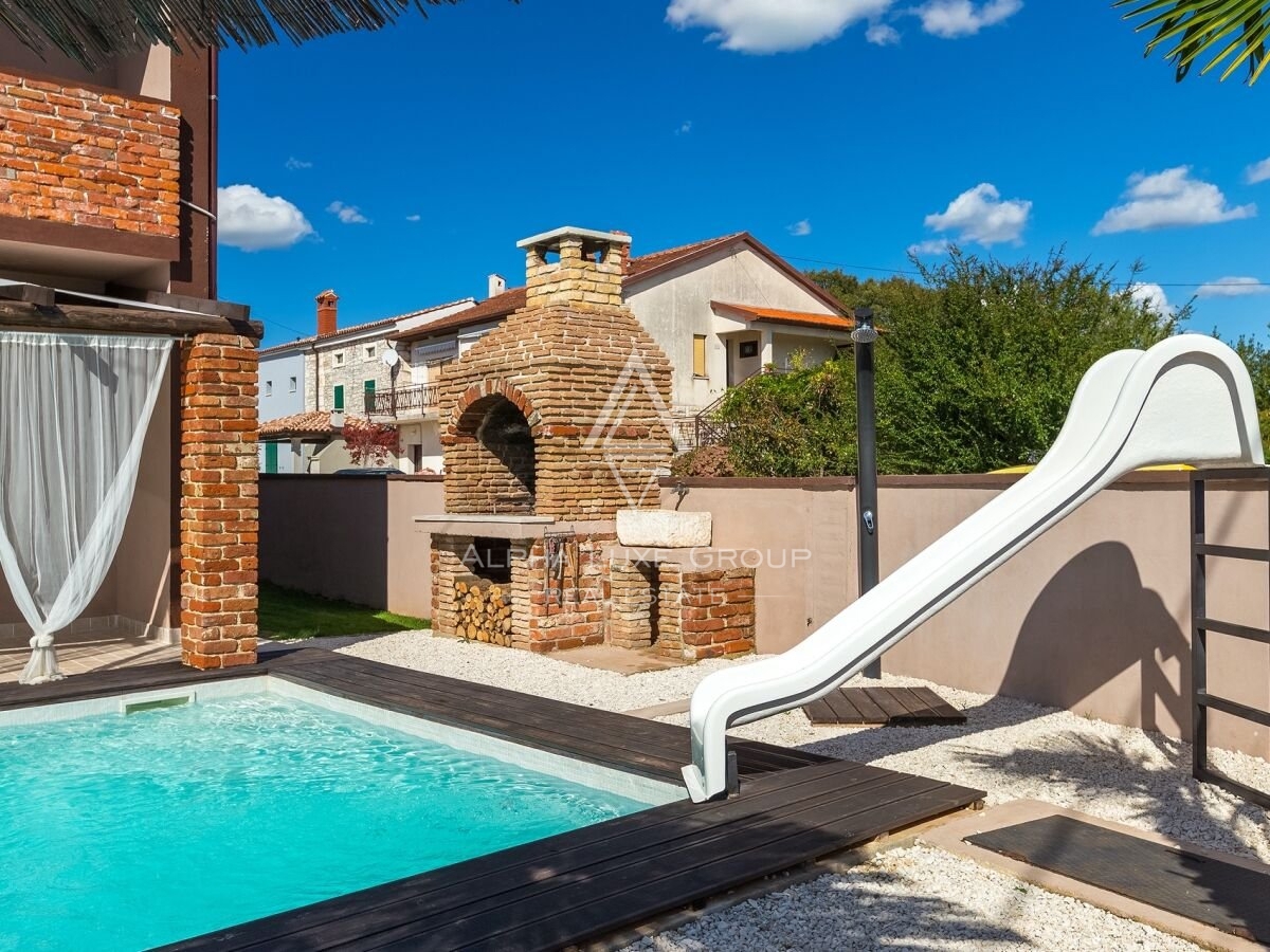 Casa accogliente con piscina, Istria, Barban