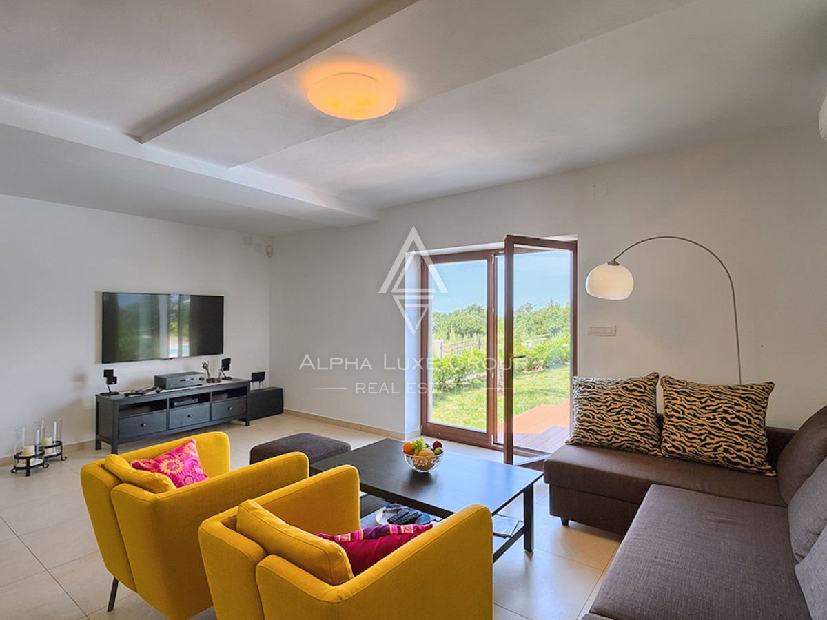 Splendida villa in pietra con piscina e vista panoramica, Istria, Parenzo