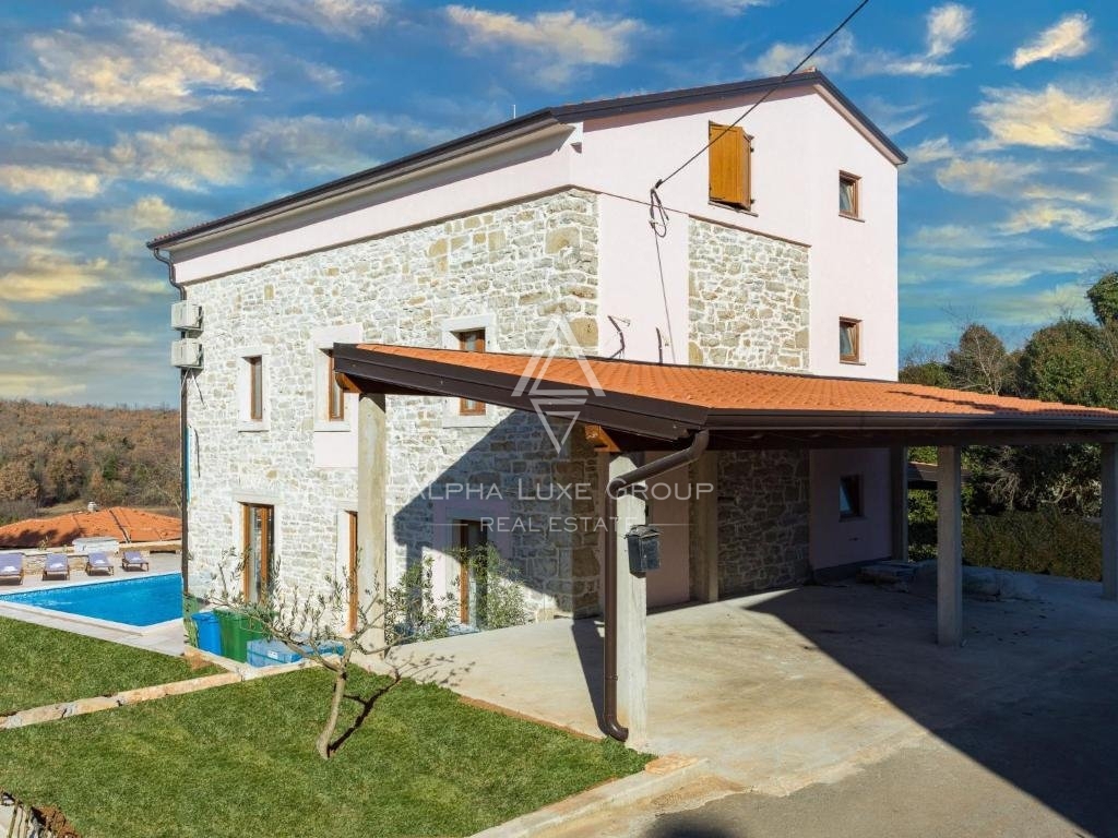 Bella villa con piscina vicino al mare, Istria, Umago