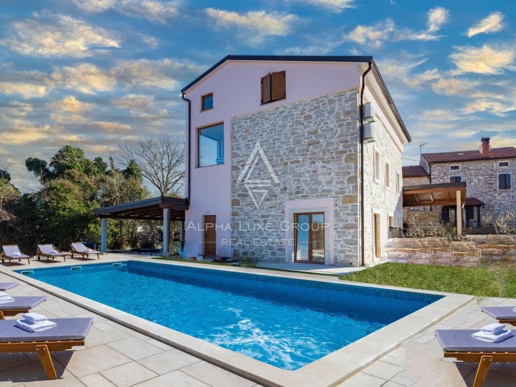 Bella villa con piscina vicino al mare, Istria, Umago