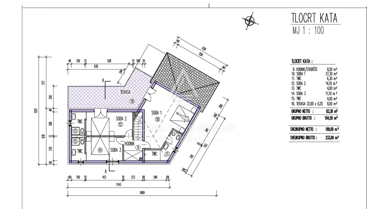 Casa Sveti Lovreč, 189m2