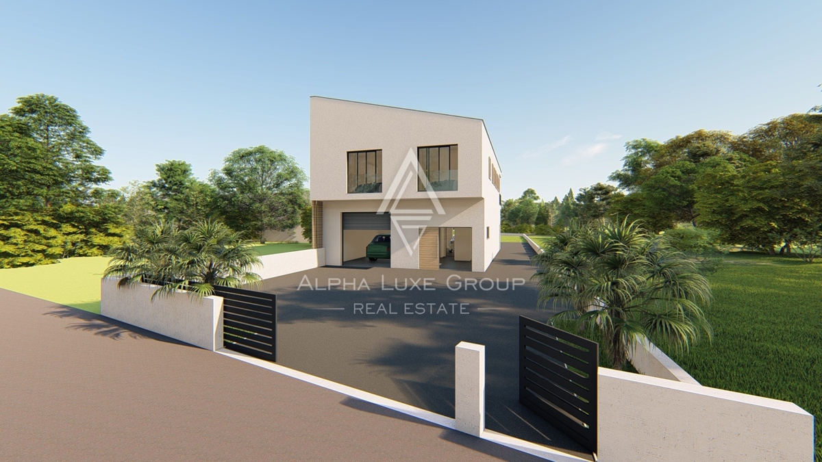 ALPHA LUXE GROUP, casa moderna in vendita, vista mare, vicino a Parenzo, a 5 km dal mare