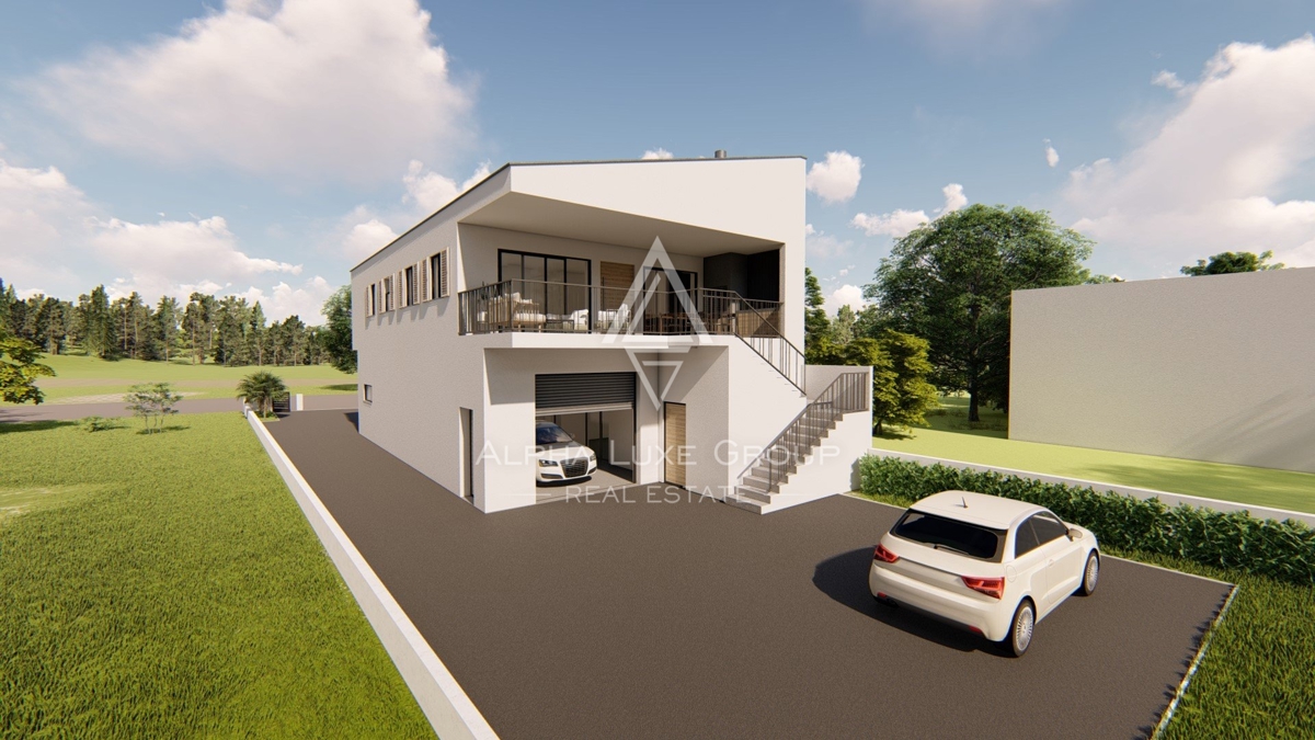 ALPHA LUXE GROUP, casa moderna in vendita, vista mare, vicino a Parenzo, a 5 km dal mare