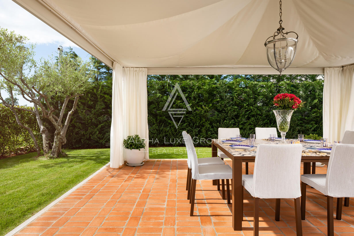 Vabriga, Istria: Elegante villa con piscina e giardino