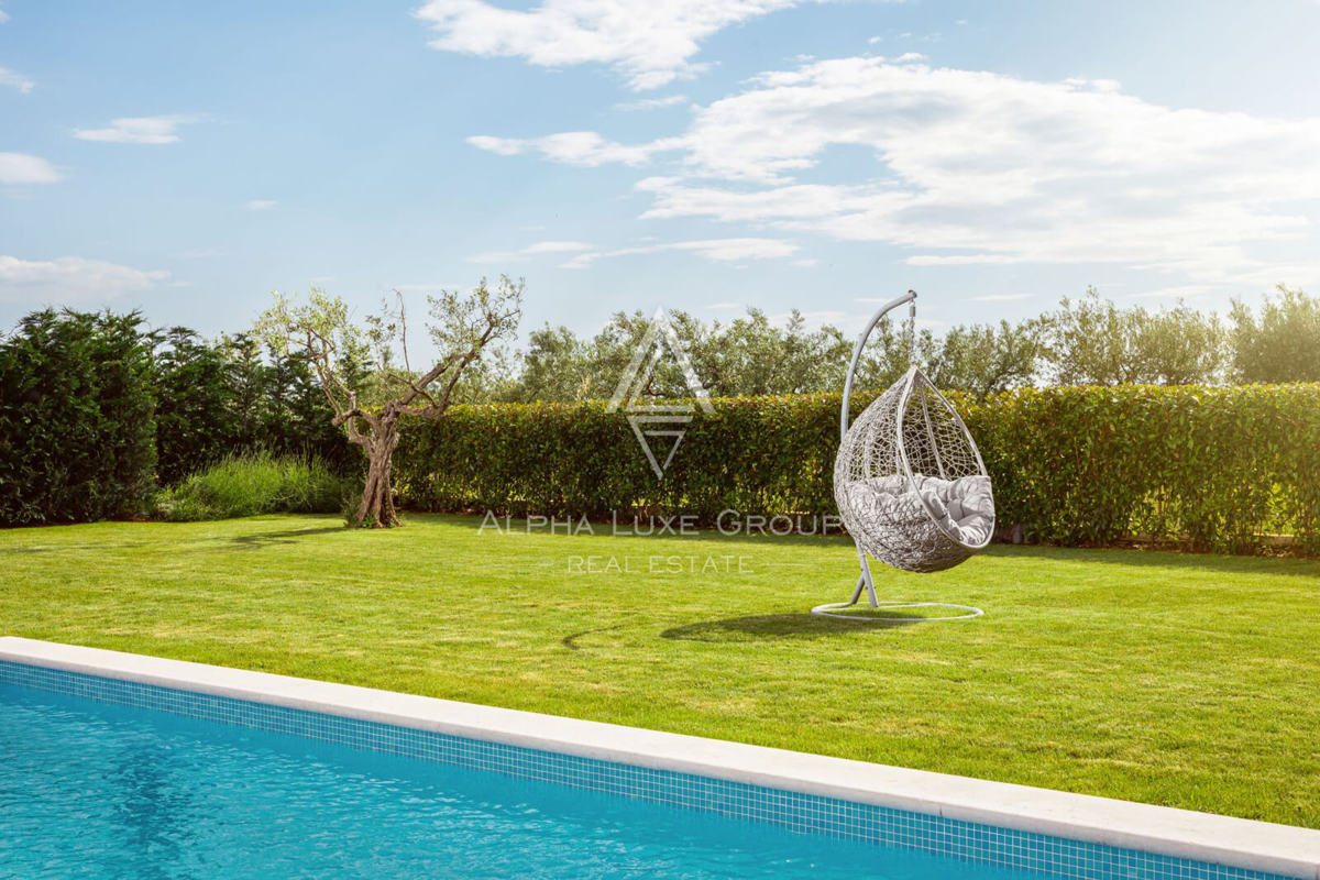 Vabriga, Istria: Elegante villa con piscina e giardino