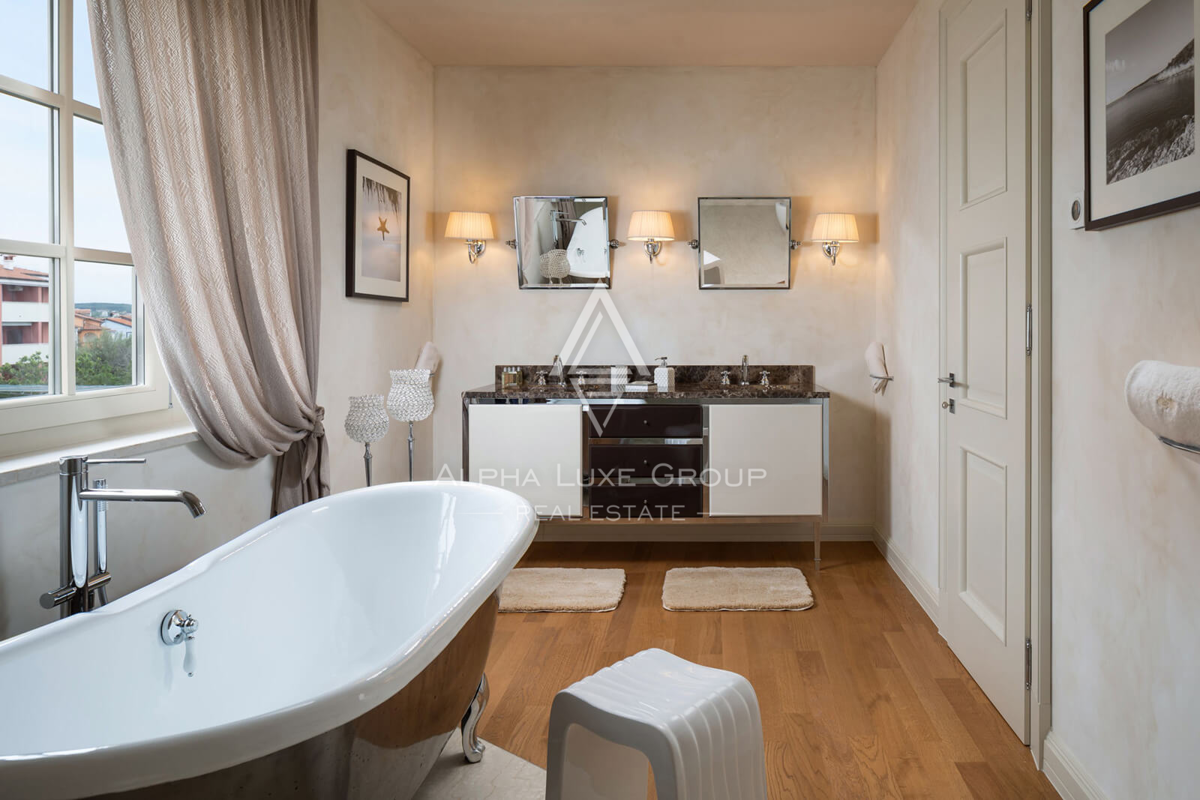 Vabriga, Istria: Elegante villa con piscina e giardino