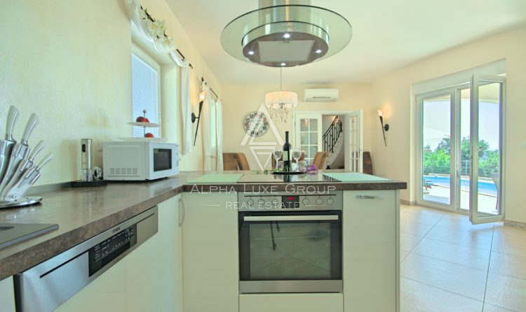 Istria, Parenzo: Villa con vista panoramica mare