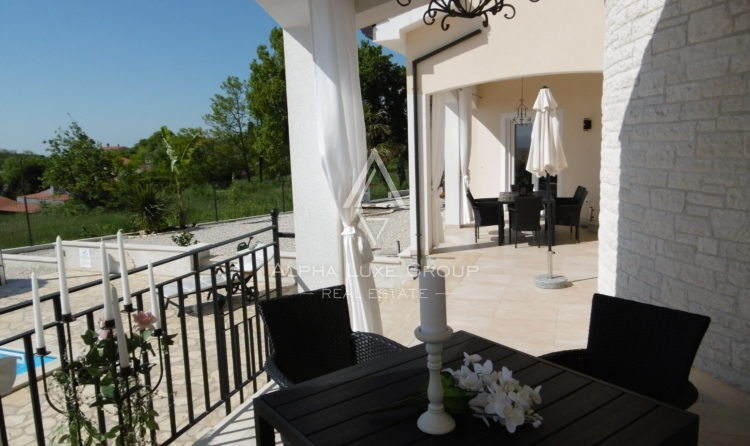 Istria, Parenzo: Villa con vista panoramica mare