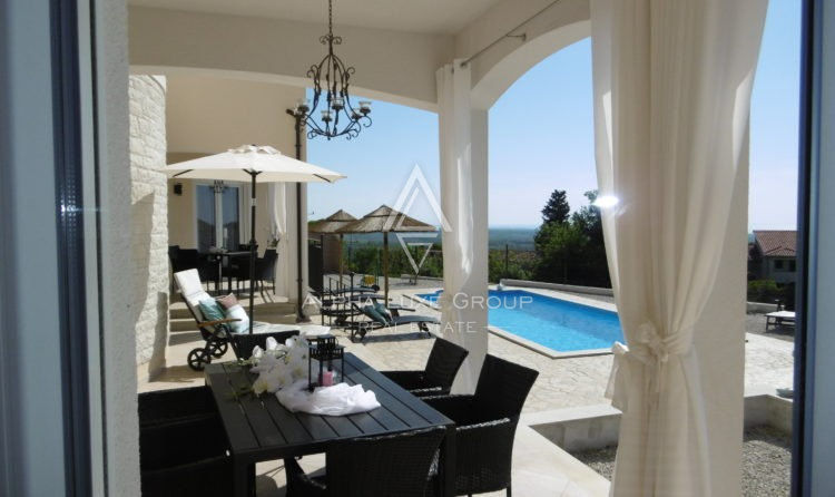 Istria, Parenzo: Villa con vista panoramica mare