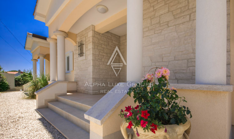 Istria, Parenzo: Villa con vista panoramica mare