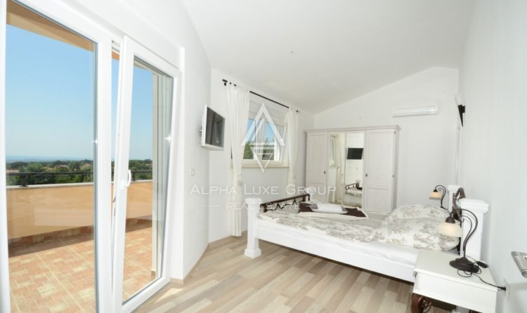 Istria, Parenzo: Villa con vista panoramica mare