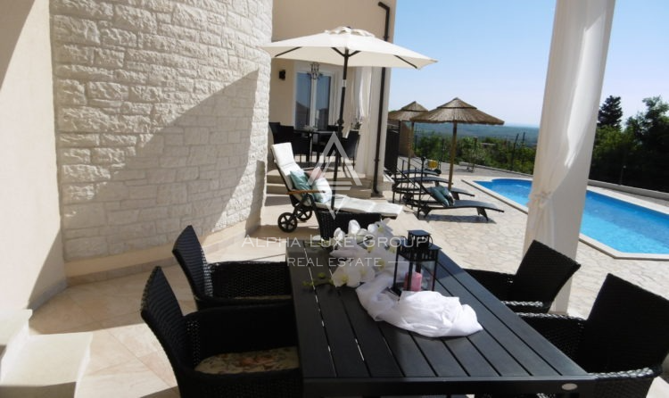 Istria, Parenzo: Villa con vista panoramica mare