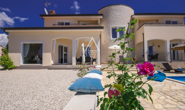 Istria, Parenzo: Villa con vista panoramica mare