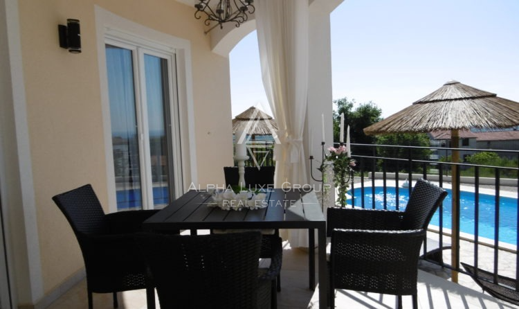 Istria, Parenzo: Villa con vista panoramica mare