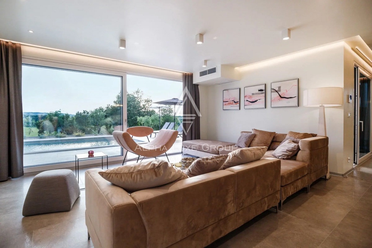 Istria, Labin: Villa di lusso con piscina riscaldata