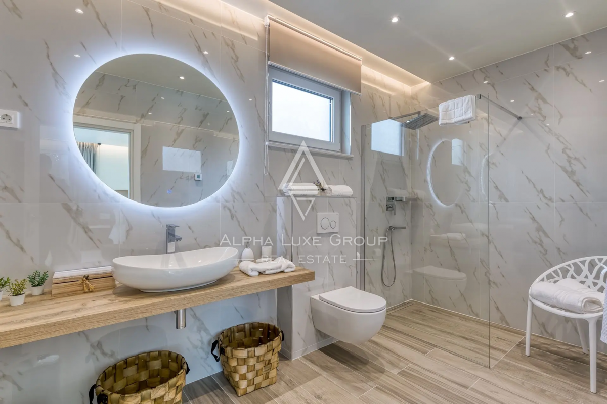 Istria, Labin: Villa di lusso con piscina riscaldata