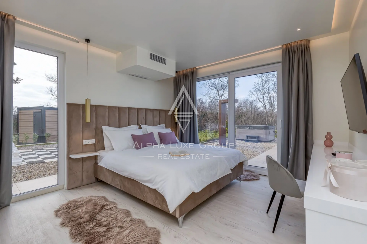 Istria, Labin: Villa di lusso con piscina riscaldata