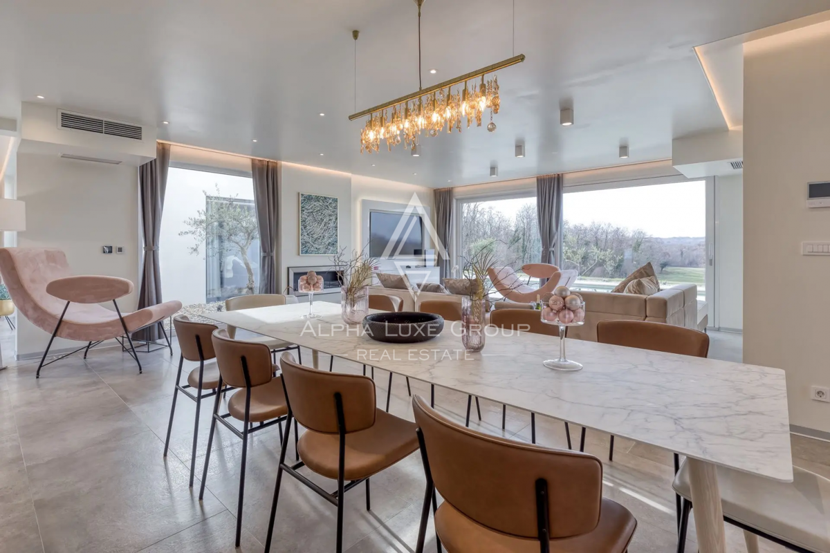 Istria, Labin: Villa di lusso con piscina riscaldata