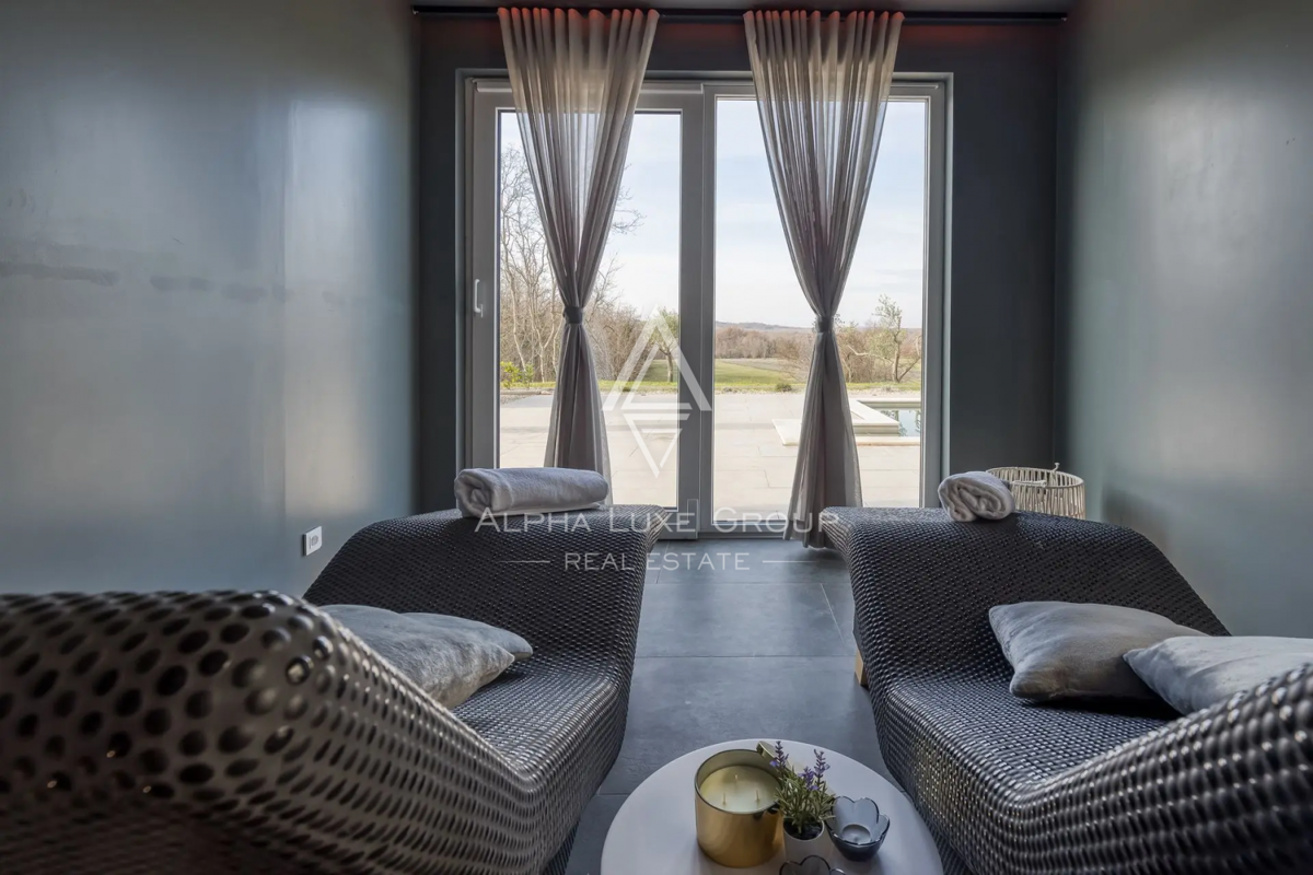 Istria, Labin: Villa di lusso con piscina riscaldata