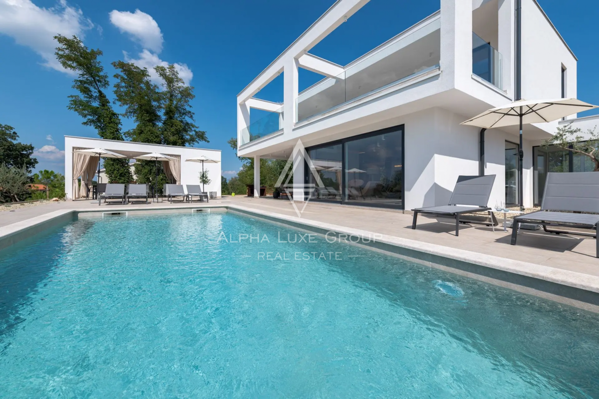 Istria, Labin: Villa di lusso con piscina riscaldata