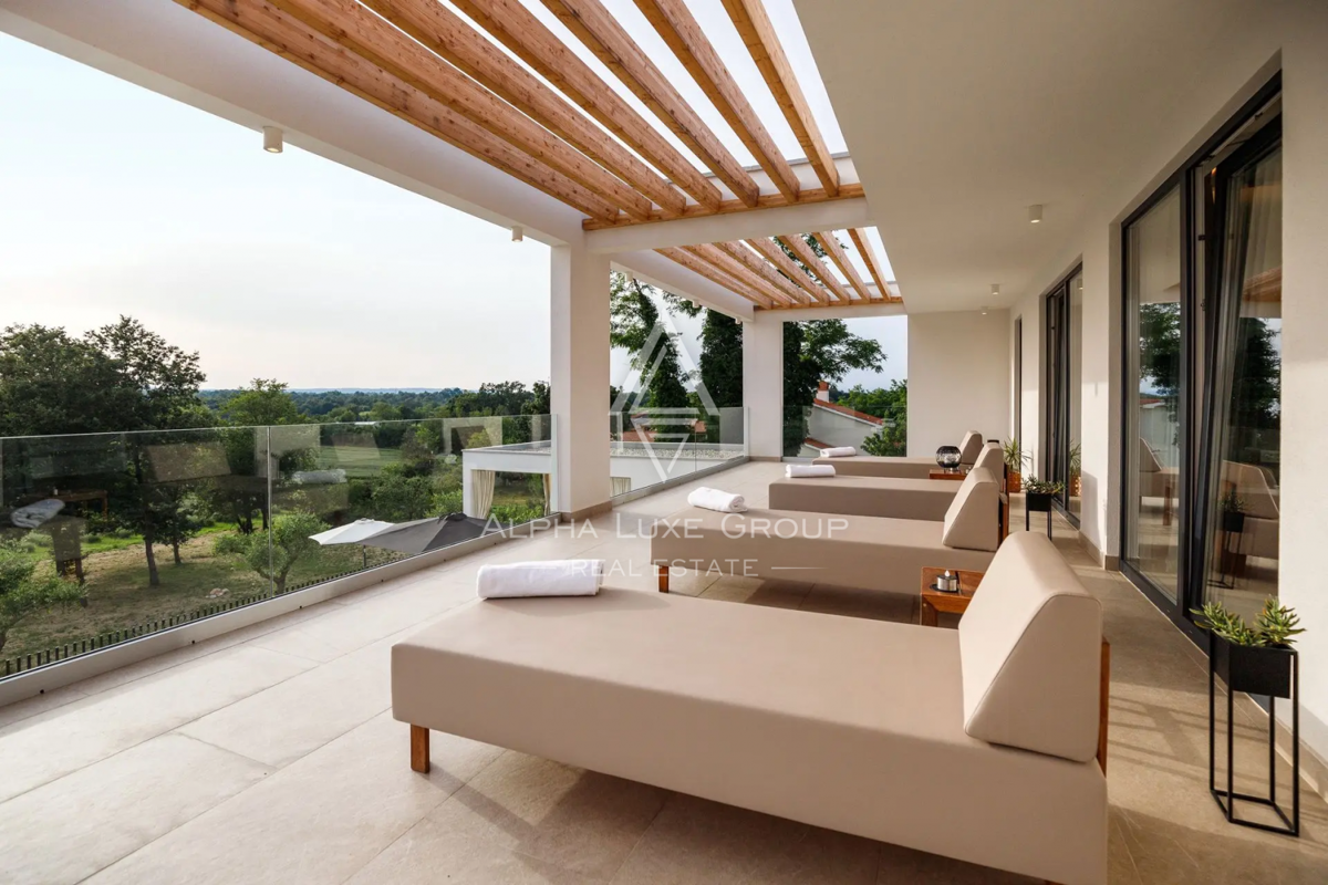 Istria, Labin: Villa di lusso con piscina riscaldata