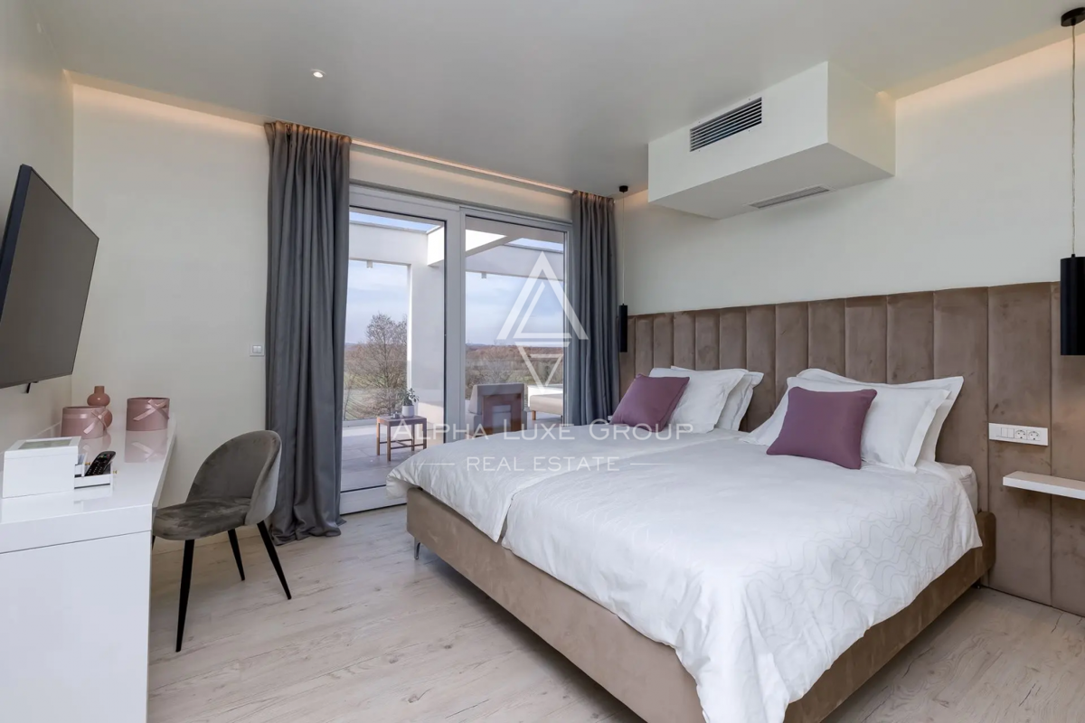 Istria, Labin: Villa di lusso con piscina riscaldata