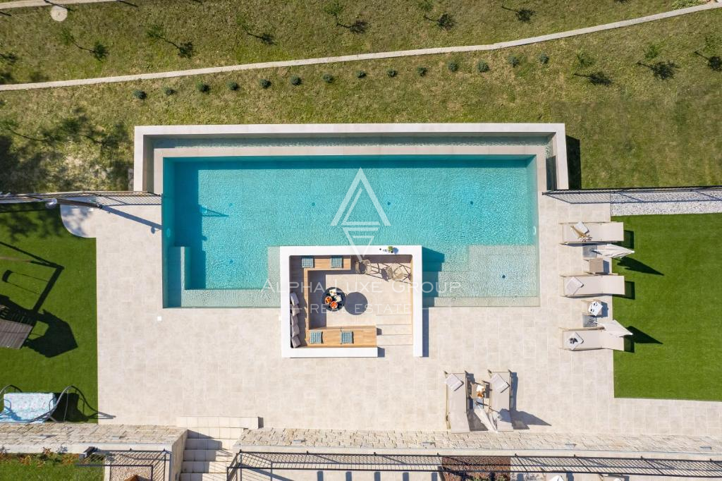 Istria, Montona: Villa di lusso con piscina e vista