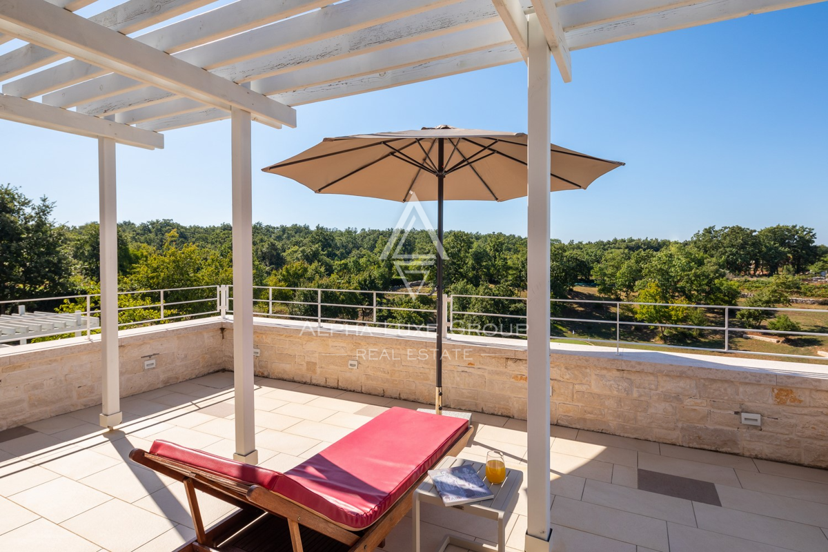 Istria, Svetvinčenat: Villa elegante con piscina e giardino