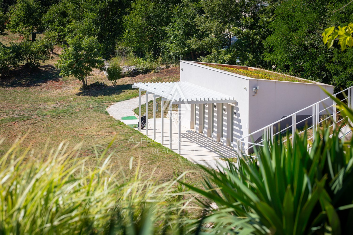Istria, Svetvinčenat: Villa elegante con piscina e giardino