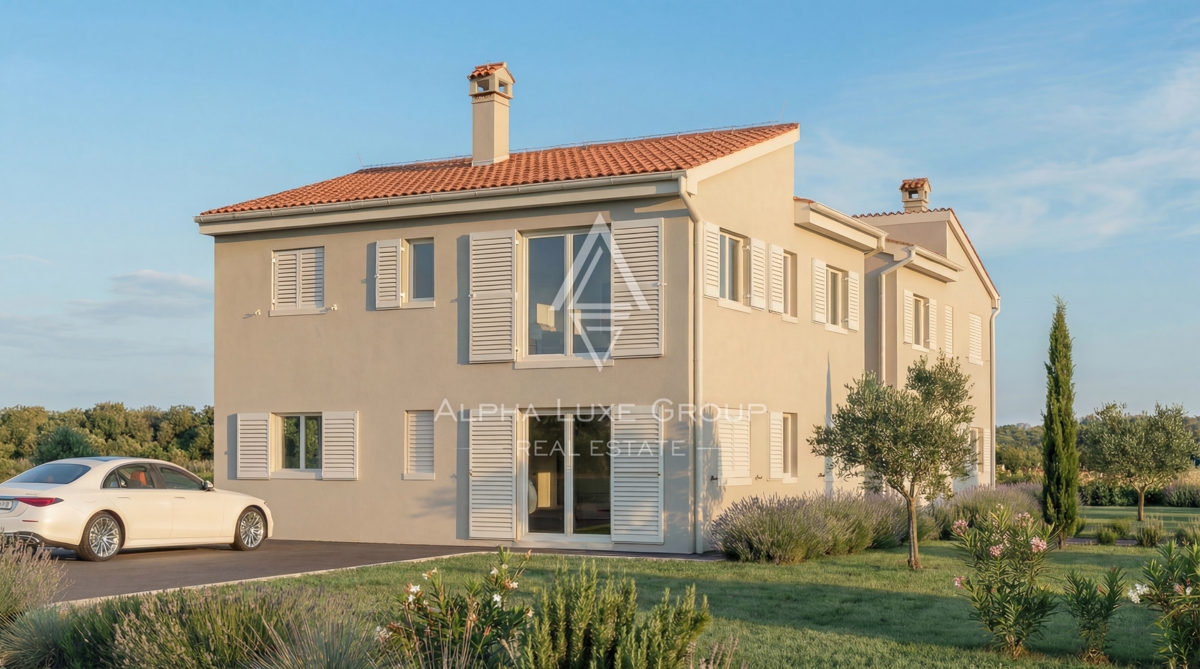 Istria, Parenzo: Moderno appartamento trilocale al piano terra con terrazza