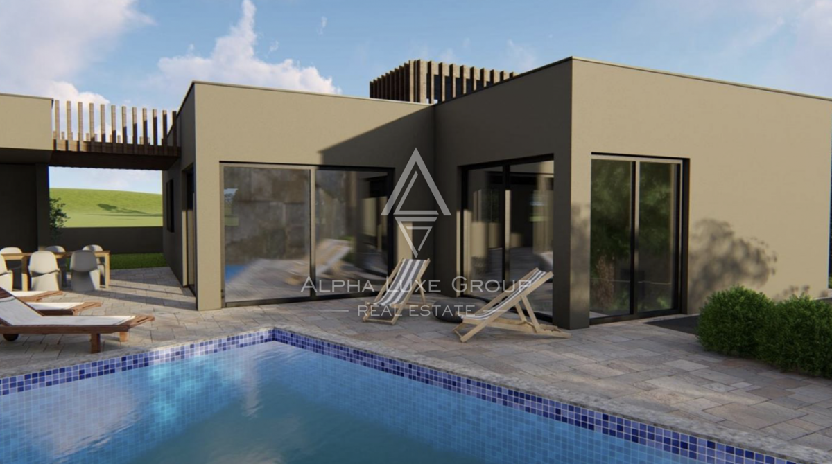 Istria, Pula: Villa con piscina e dependance