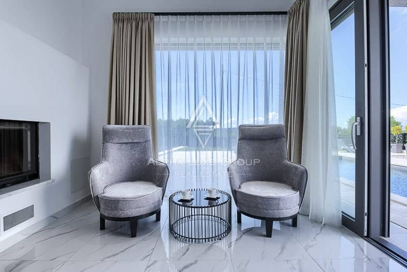 Istria, Rakalj: Villa di lusso con vista mare