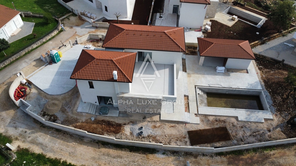 Istria, Sv. Lovreč, Moderna villa di alta qualità con piscina e giardino mediterraneo