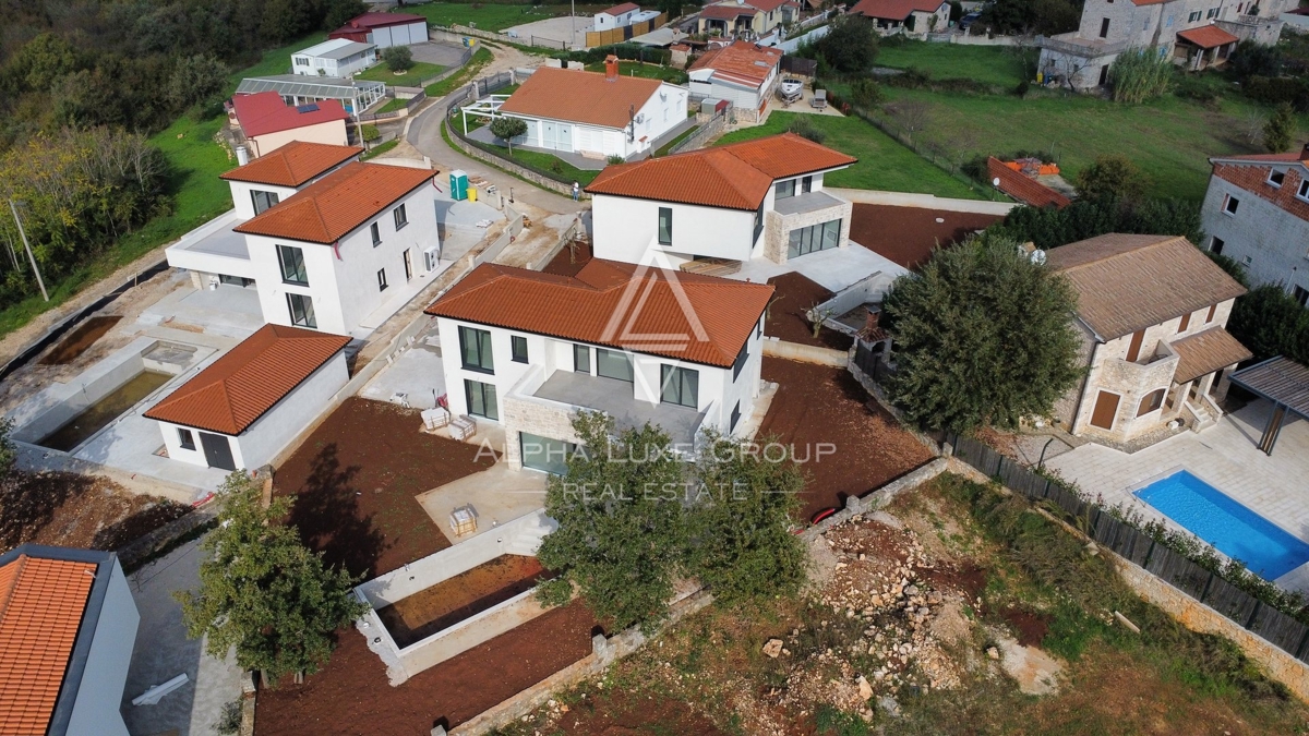 Istria, Sv. Lovreč, Moderna villa di alta qualità con piscina e giardino mediterraneo