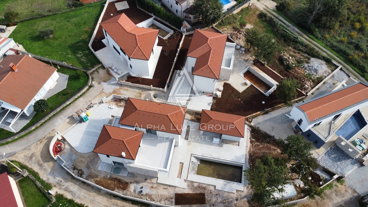 Istria, Sv. Lovreč, Moderna villa di alta qualità con piscina e giardino mediterraneo