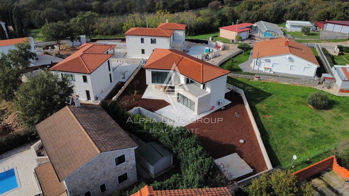 Istria, Sv. Lovreč, Moderna villa di alta qualità con piscina e giardino mediterraneo