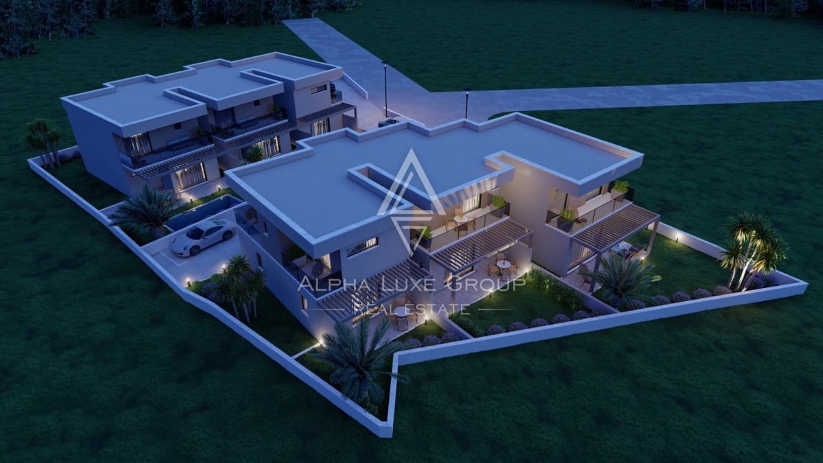 Poreč, Nuova casa a schiera vicino al mare