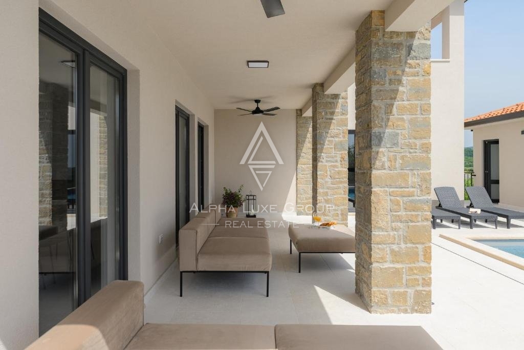 Buje, Istria: Villa di lusso con viste mozzafiato