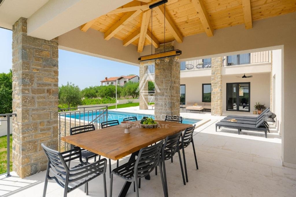 Buje, Istria: Villa di lusso con viste mozzafiato