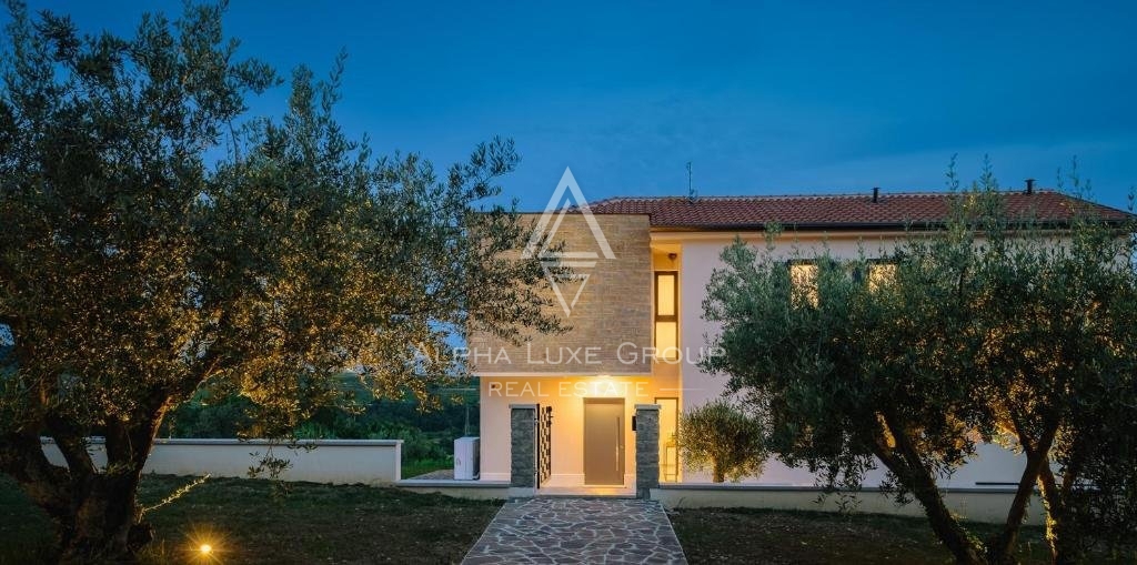 Buje, Istria: Villa di lusso con viste mozzafiato