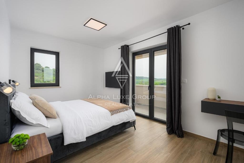 Buje, Istria: Villa di lusso con viste mozzafiato