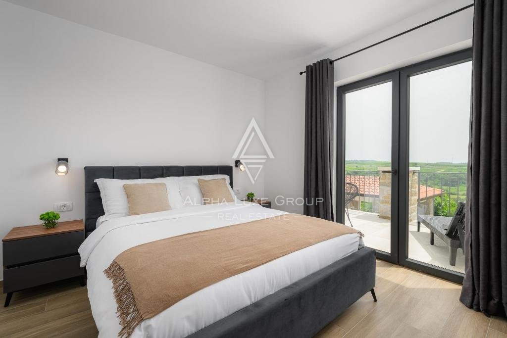 Buje, Istria: Villa di lusso con viste mozzafiato