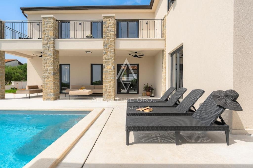 Buje, Istria: Villa di lusso con viste mozzafiato