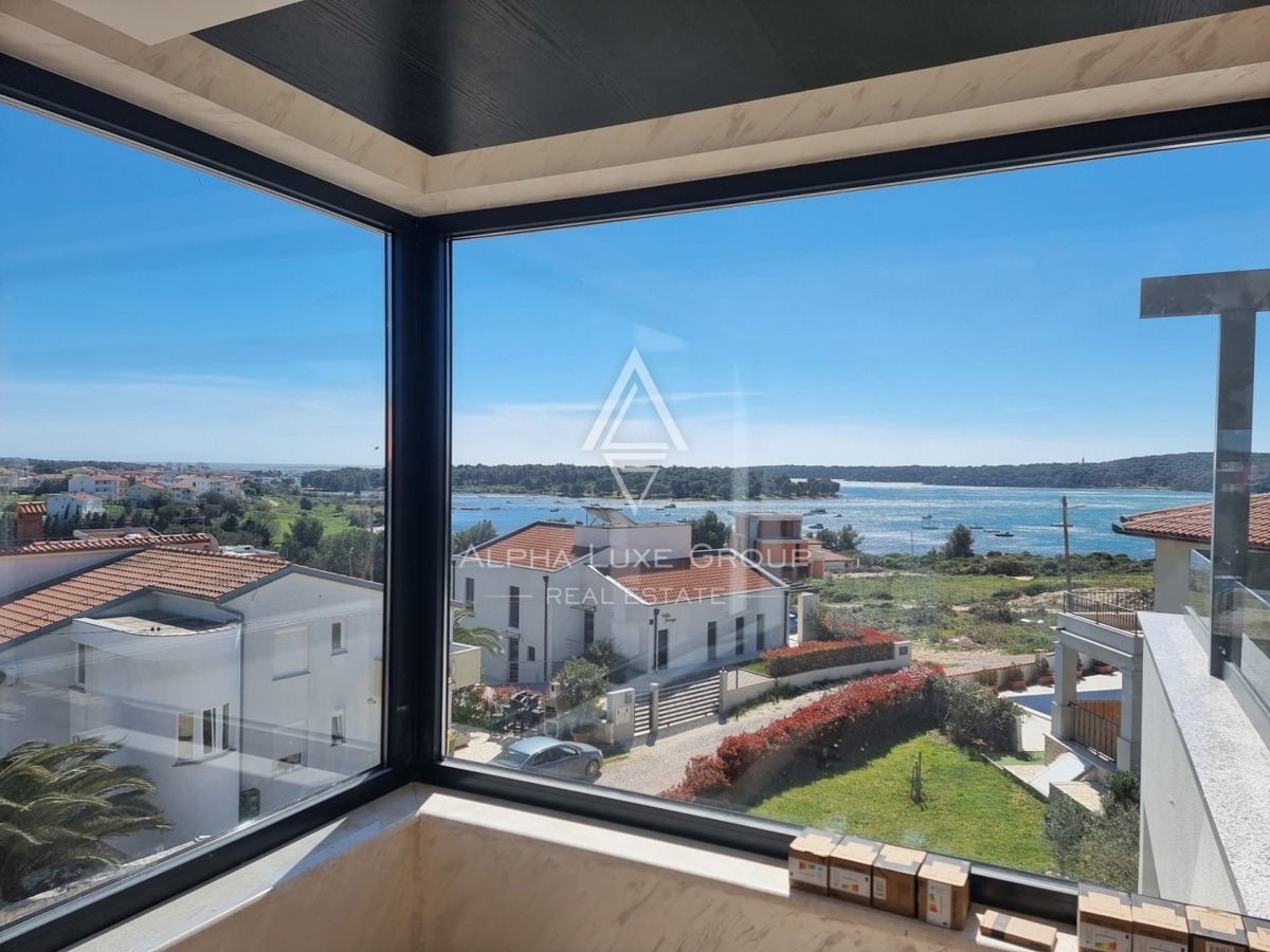 Moderna villa di nuova costruzione con vista panoramica sul mare, Medolino, ISTRIA