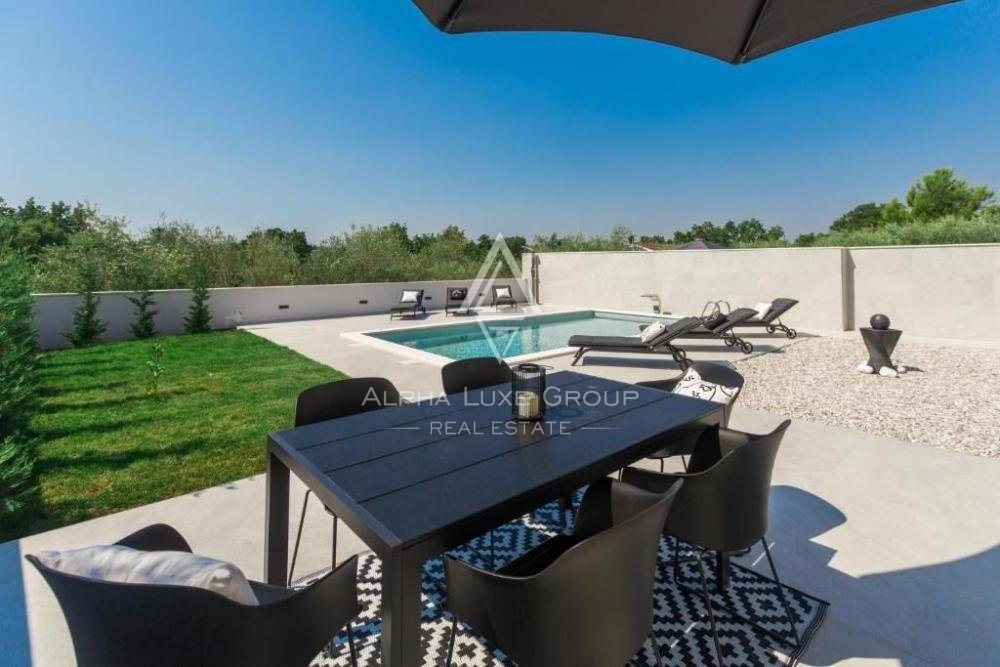 Villa moderna con piscina, istria, poreč