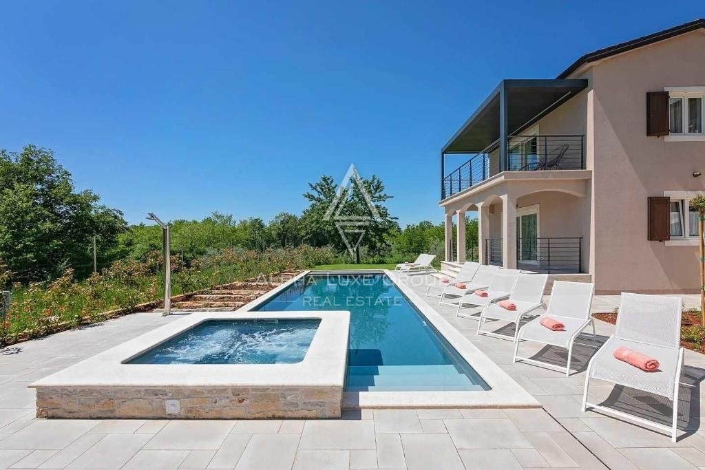 Villa moderna con piscina, istria, poreč