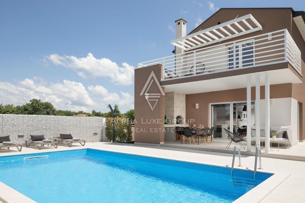 Villa moderna con piscina, istria, svetvinčenat