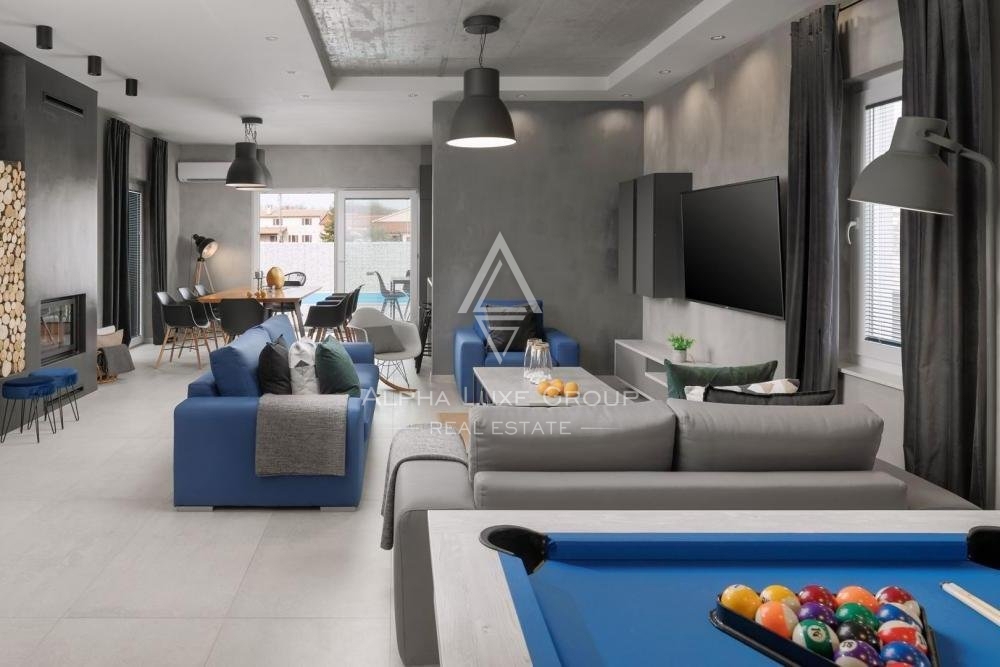 Villa moderna con piscina, istria, svetvinčenat